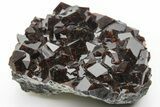 Gemmy, Sharply Terminated Garnet Cluster - Pakistan #213348-1